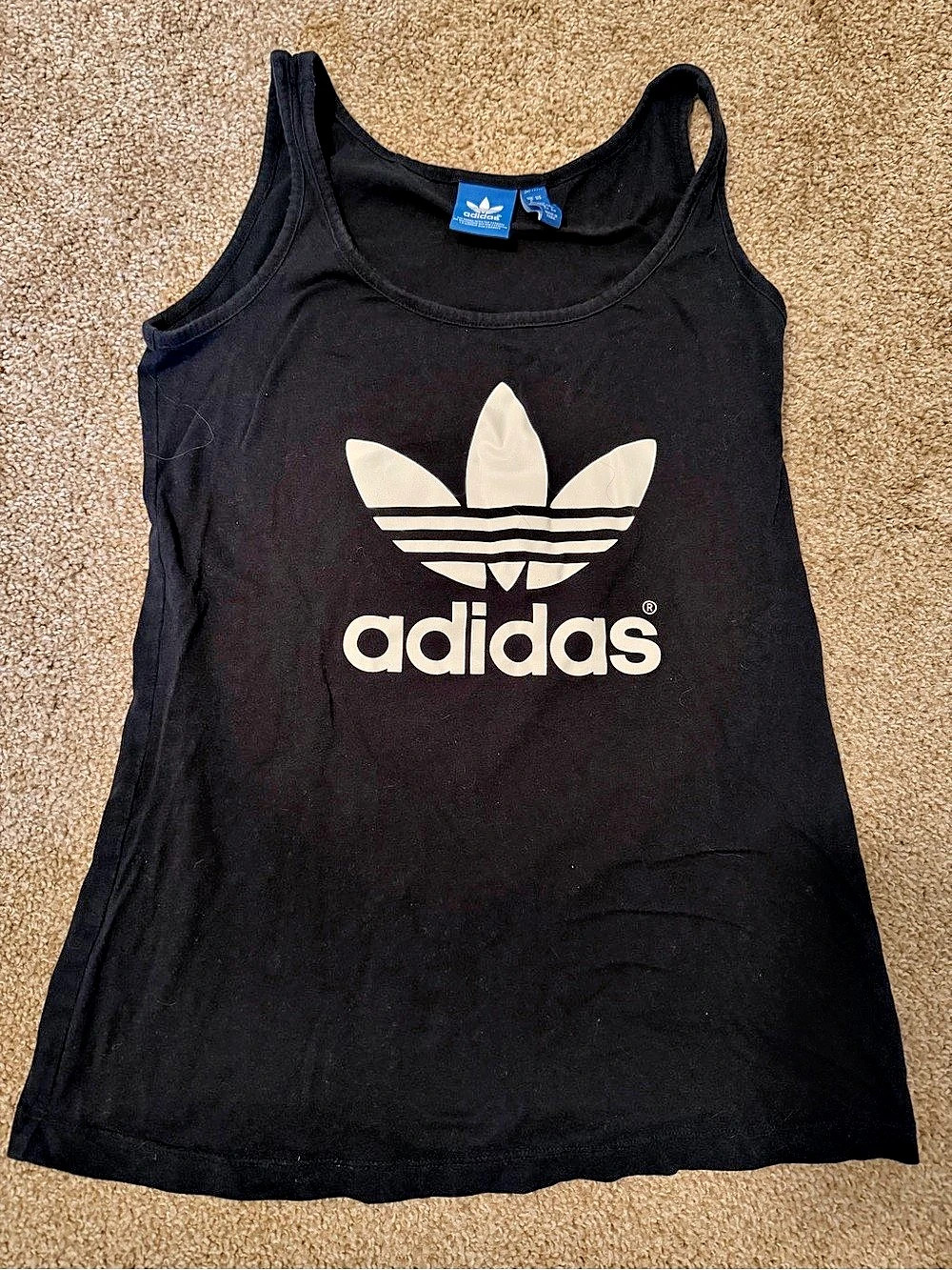 Adidas Originals Trefoil Tank Top Black